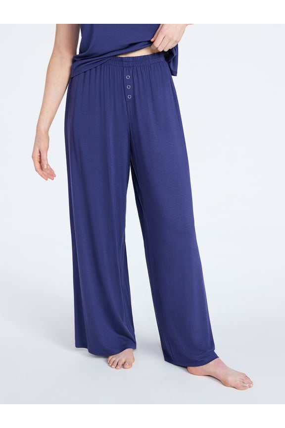 Women’s Sleepwear Modal Pajama Long Pants, 30'' Inseam, Sizes S-3X