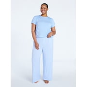 Joyspun Womens Sleepwear Modal Pajama Long Pants, 30 in Inseam, Sizes S-3X