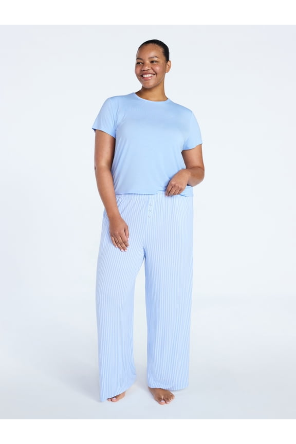 Women’s Sleepwear Modal Pajama Long Pants, 30'' Inseam, Sizes S-3X