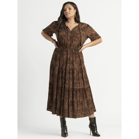 Jessica Simpson Women's Plus Phoebe Maxi Dress, Sizes 0X-4X