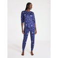 thumbnail image 1 of Joyspun Women's Dreamy Soft Collection Long Sleeve Sleep Top and Joggers Pajamas Set, 2-Piece, Sizes XS-3X, 1 of 4