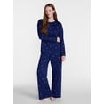 thumbnail image 1 of Joyspun Women's Dreamy Soft Collection Sleep Top and Pants, 2-Piece Set, Sizes XS-3X, 1 of 4