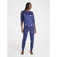 thumbnail image 1 of Joyspun Women's Dreamy Soft Collection Long Sleeve Sleep Top and Joggers Pajamas Set, 2-Piece, Sizes XS-3X, 1 of 4