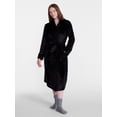 thumbnail image 1 of Joyspun Women's Plush Robe, Sizes S to 3X, 1 of 5