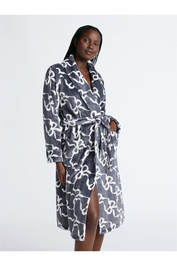 Women's Plush Robe, Sizes S-3X