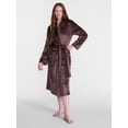 thumbnail image 1 of Joyspun Women's Plush Robe, Sizes S to 3X, 1 of 5