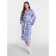 thumbnail image 1 of Joyspun Women's Plush Robe, Sizes S to 3X, 1 of 5