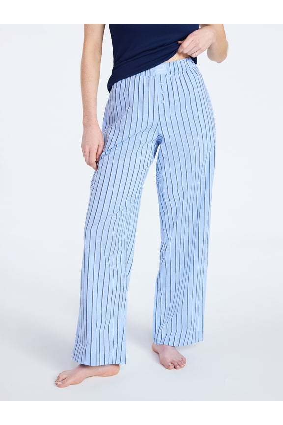 Women's Poplin Sleep Pants, 31'' Inseam, Sizes XS-3X