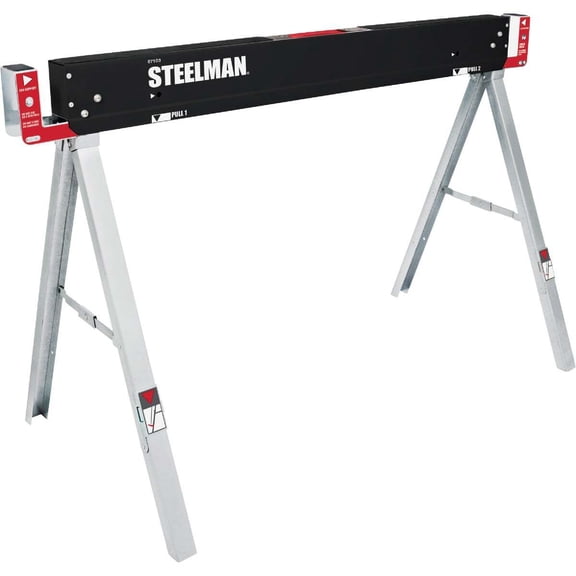 Sawhorse,Work Table,47 in.,Steel 67103-G