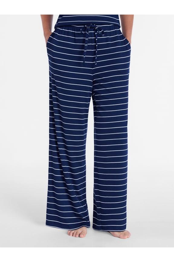 Women’s Modal Blend Ribbed Sleep Pants, 29'' Inseam, Sizes XS-3X