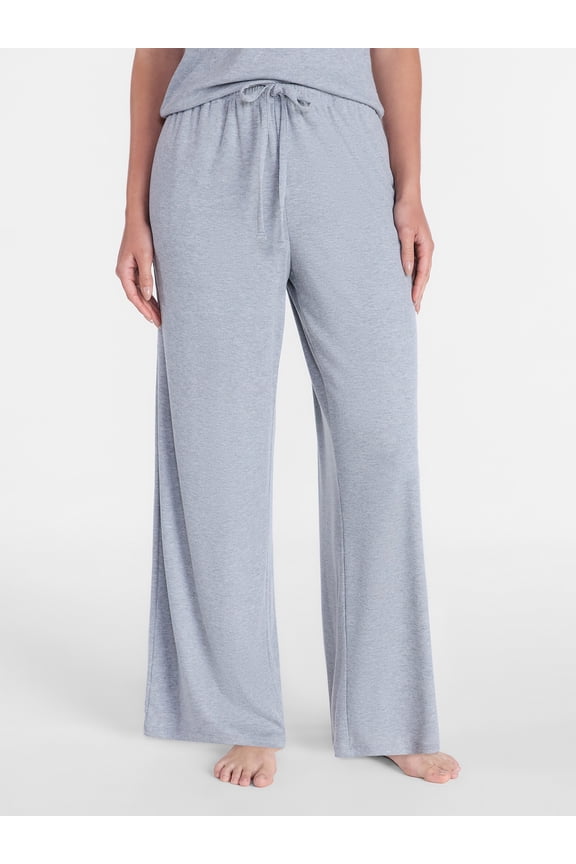 Women’s Modal Blend Ribbed Sleep Pants, 29'' Inseam, Sizes XS-3X