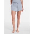 thumbnail image 1 of Joyspun Women’s Modal Blend Ribbed Sleep Shorts, 2.75'' Inseam, Sizes XS-3X, 1 of 6