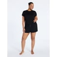 thumbnail image 1 of Joyspun Women’s Sleepwear Modal Pajama Shorty Shorts, 2.5'' Inseam, Sizes S-3X, 1 of 4