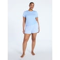 thumbnail image 1 of Joyspun Women’s Sleepwear Modal Pajama Shorty Shorts, 2.5'' Inseam, Sizes S-3X, 1 of 5