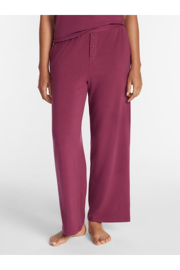 Women’s Cotton Blend Sleep Lounge Pants, Sizes S-3X