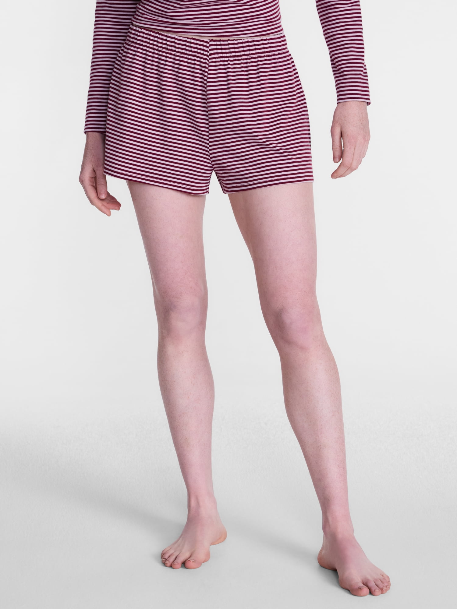 Joyspun Women’s Sleep Shorts, Sizes S-3X