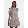 thumbnail image 1 of Joyspun Women’s Dreamy Soft Collection Short Sleeve Sleep Shirt, Sizes S/M to 2X/3X, 1 of 6