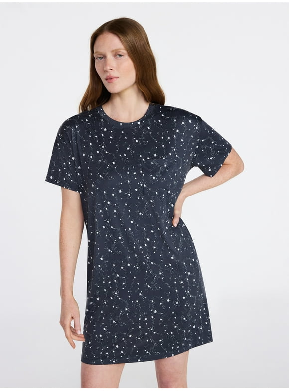 Women’s Dreamy Soft Collection Short Sleeve Sleep Shirt, Sizes S/M to 2X/3X