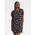 thumbnail image 1 of Joyspun Women's Dreamy Soft Collection Sleepshirt with Short Sleeves, Sizes S/M-2X/3X, 1 of 5