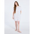 thumbnail image 1 of Joyspun Women's Dreamy Soft Collection Short Sleeve Sleepshirt, Sizes S/M-2X/3X, 1 of 4