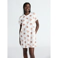thumbnail image 1 of Joyspun Women's Dreamy Soft Collection Sleepshirt with Short Sleeves, Sizes S/M-2X/3X, 1 of 5