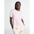 thumbnail image 1 of Joyspun Women's Sleep Tee with Short Sleeves, Sizes XS-3X, 1 of 6
