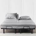 thumbnail image 1 of JS Sanders Collection Bed Sheet Set Solid 1000 Thread Count 10" Deep Pocket 100% Egyptian Cotton Premium Collection Sheet Set for Alaskan King Mattress - Light Grey, 1 of 8