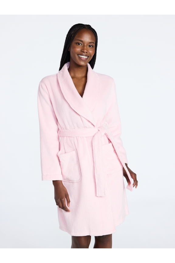 Women's Cotton Terry Robe, Sizes S-3X
