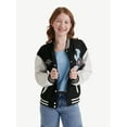 thumbnail image 1 of Justice Girls Full Zip Bomber, Sizes XS - XLP, 1 of 11