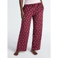 thumbnail image 1 of Joyspun Women's Velour Wide-Leg Sleep Pants, Size XS-3X, 1 of 6