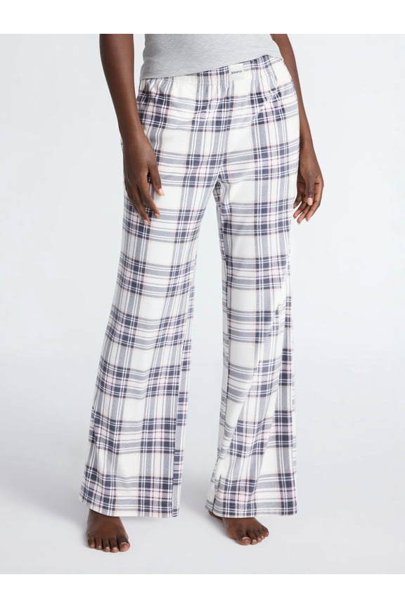 Women's Velour Wide-Leg Sleep Pants, Size XS-3X