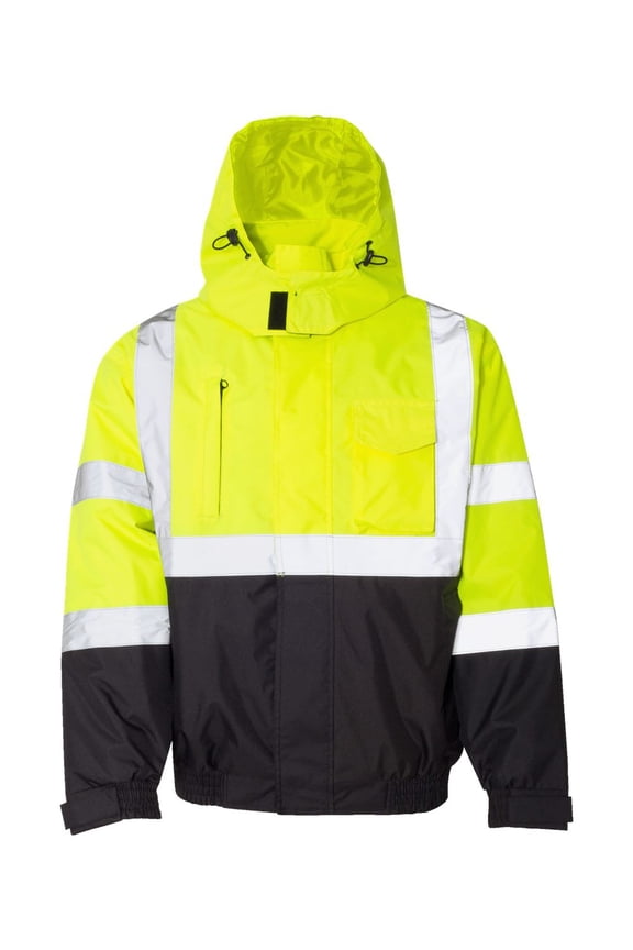 JS121 Bomber Jacket Class 3 Lime