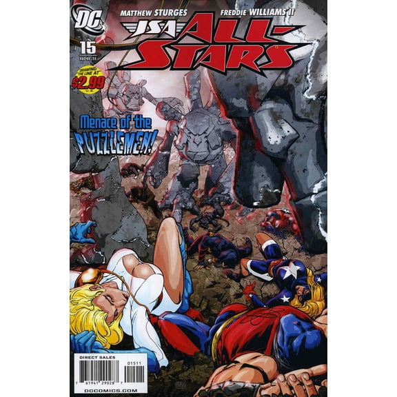 JSA All-Stars (2nd Series) #15 VF ; DC Comic Book