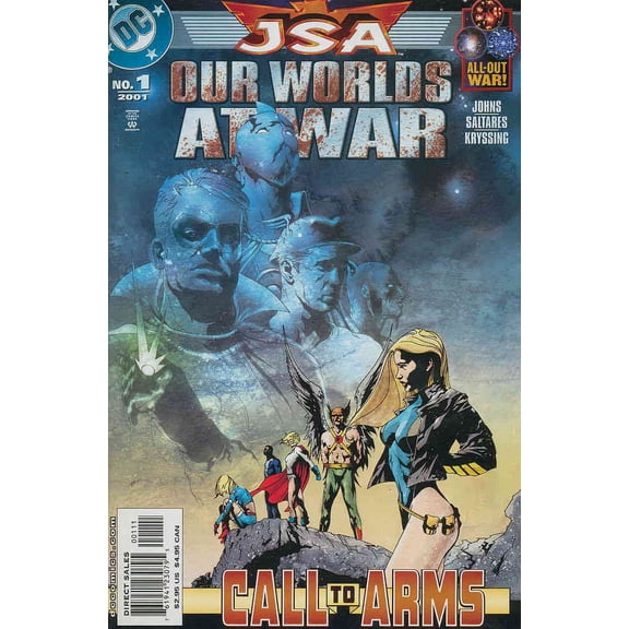 JSA: Our Worlds At War #1 VF ; DC Comic Book