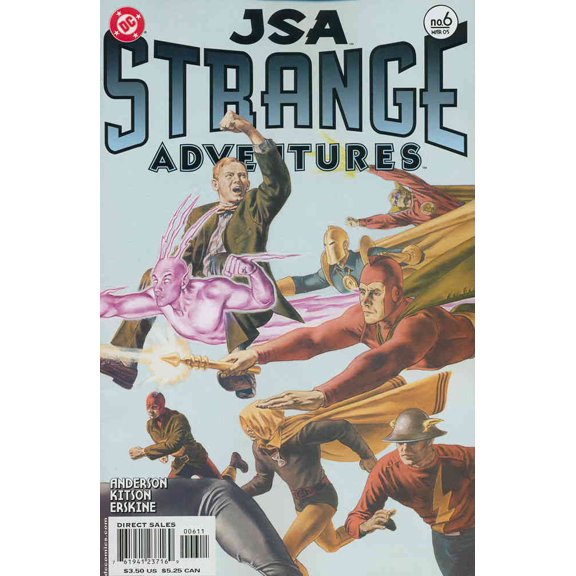 JSA Strange Adventures #6 VF ; DC Comic Book