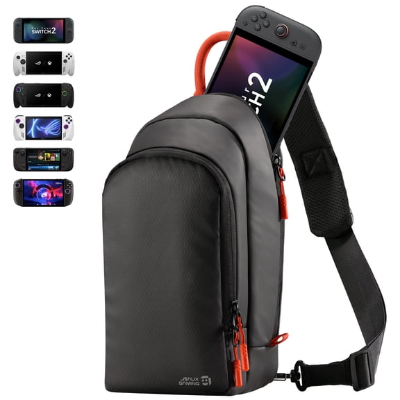 JSAUX Sling Bag BG0131 for Switch 2 ROG Ally Steam Deck Travel Case