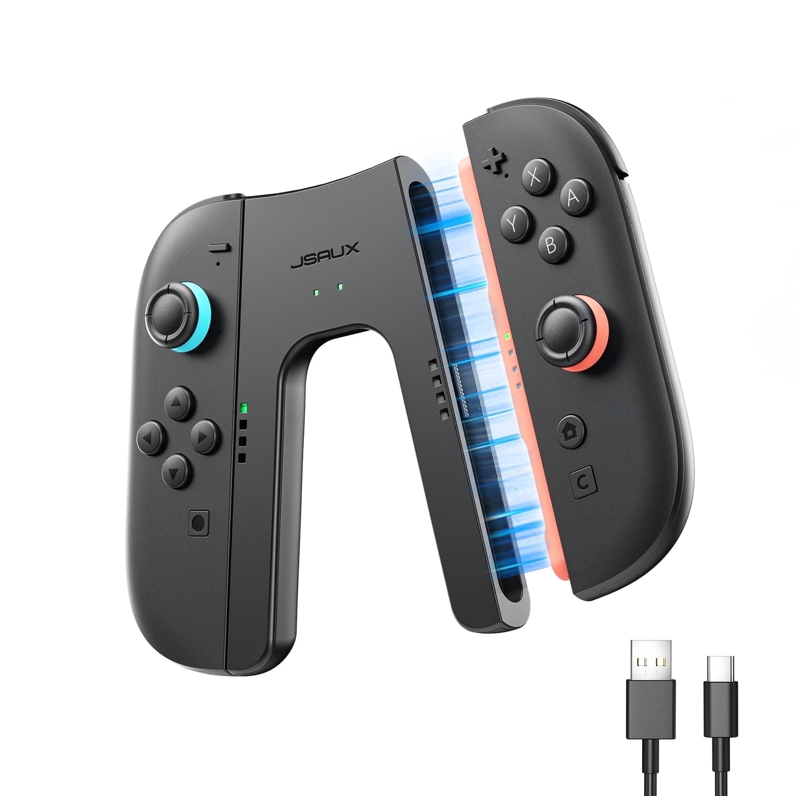 Nintendo, Joy-Con Pair, Neon Pink and Green for Nintendo Switch