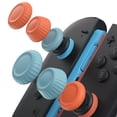 thumbnail image 1 of JSAUX Thumb Grips for Nintendo Switch 2 - Blue and Orange | Thumb Grip Caps, Ergonomic Design, Enhanced Gaming Grip, Comfortable & Durable, Joycon Stick Cover, 1 of 9