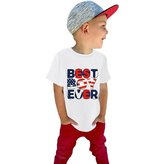 JSCDRPDWL Baby Boy Tops Trendy Graphic Tees White Tshirts Girl Toddler Clothes 4t Preppy Girls Clothes Girls Size 14 Clothes 8 Year Old Clothes for Girls Toddler 5t Girl Clothes Kids Clothes
