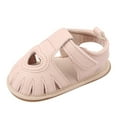 thumbnail image 1 of JSCDRPDWL Baby Girl Sandals Girls' Hollow Slippers for Toddlers Out Love First Walkers Toddler Princess Single Sandals Gift for A 4 Year Old Girl Regalos Para Ni?As De 4 A?Os Boys Size 2 Shoes Boys, 1 of 6