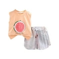 thumbnail image 1 of JSCDRPDWL Baptism Outfits for Boys Little Girl Outfits Kids Clothing Set Girls Clothes Size 5t 6 Year Old Girl Clothes Toddler Summer Clothes Baby Girl Clothing Best Gifts for 6 Month Old 2t Boy, 1 of 4