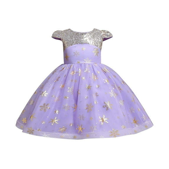 JSCDRPDWL Black Graduation Dress My First New Years Baby Girl Outfit 3 Year Old Dress Up for Girls Baby Boy's Clothing Gifts for Mother 2t Clothes, Purple 2-3 Years