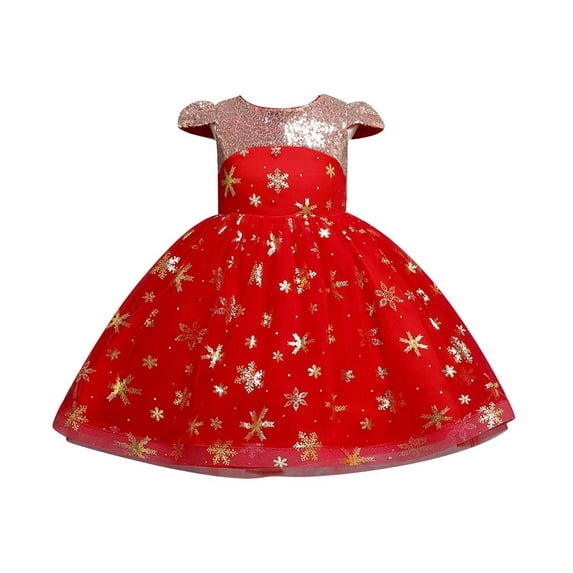 JSCDRPDWL Black Graduation Dress My First New Years Baby Girl Outfit 3 Year Old Dress Up for Girls Baby Boy's Clothing Gifts for Mother 2t Clothes, Red 9-10 Years