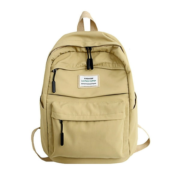 JSCDRPDWL Commuter Backpack Womens Backpacks College Backpack for Women Lightweight Waterproof Backpack Mochila Para Viaje En Avion Thin Laptop, Khaki One Size