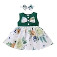 JSCDRPDWL Flower Girl Dress Toddler Baby Girls Sleeveless Floral