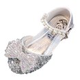 thumbnail image 1 of JSCDRPDWL Girl Jelly Sandals Fashion Summer Bootie Slippers Girls Sandals Dress Performance Dance Shoes Shiny Rhinestone Sequin Bow Pearl Buckle, Summer Shiny Rhinestone Sequin Bow Dance Sandals For, 1 of 9