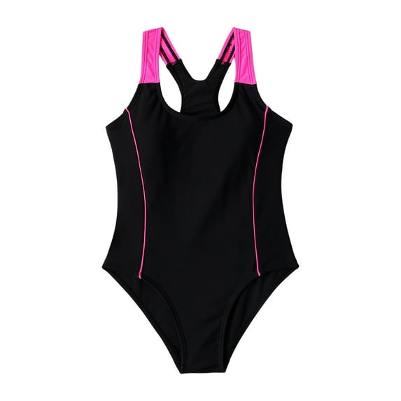 JSCDRPDWL Girls Bathing Suits Size 10-12 One Piece Girls One-piece Swimsuit Girl Clothes 5t Girls Size 8 Swimsuit Toddler Girl Swim Boys Swim Shirt Girls Swimwear 4t Girl Swimsuit Baby Swimming