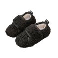 thumbnail image 1 of JSCDRPDWL Girls Sandals Size 5 Toddler Girls Barefoot Shoes Kids Baby Girls Cute Solid Color Warm Slippers Toddler Winter Boots with Non Slip Bottom, Cozy Winter Slippers for Toddler Girls Gifts For, 1 of 8