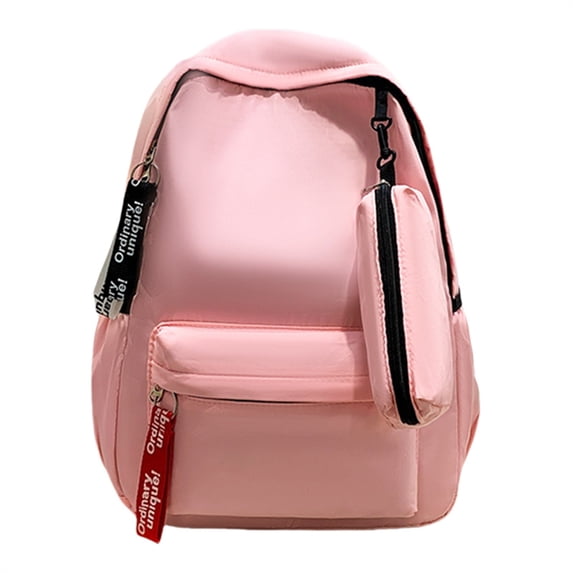 JSCDRPDWL Light Weight Backpacks for Travel Light Travel Backpack Mens Carry on Backpack Black Leather Backpack Mochila Womens Fashion Backpack All, Pink One Size