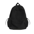 thumbnail image 1 of JSCDRPDWL Lightweight Backpack Large Capacity Backpack Under Seat Backpack for Airplanes Backpack College Mini Backpack Men Hard Bottom Backpack, Black One Size, 1 of 3